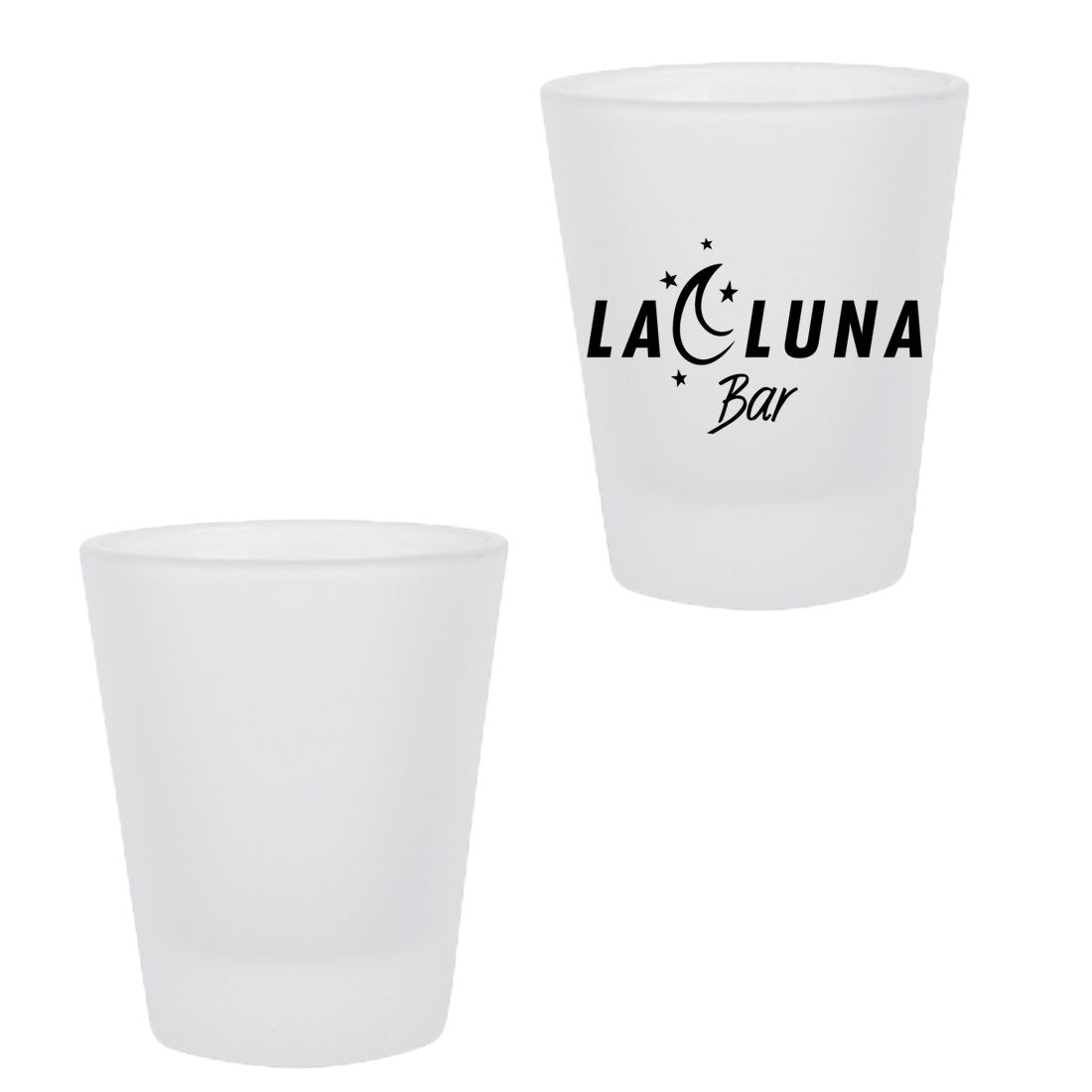 Pearl Coating™ 1.5oz Sublimation Shot Glass Frosted - Pack of 12 - Joto Imaging Supplies Canada